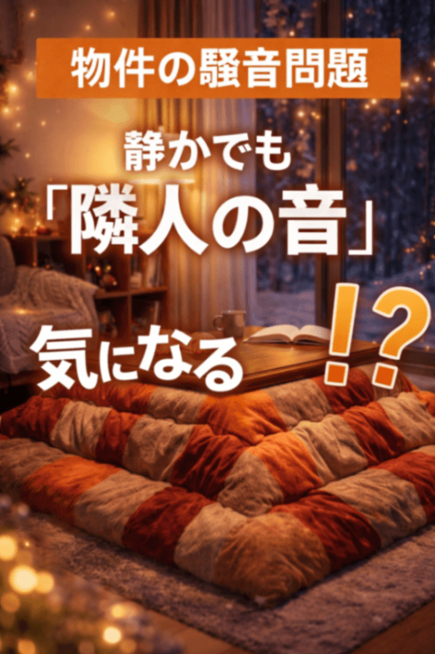 となりの音、だいじょうぶ？