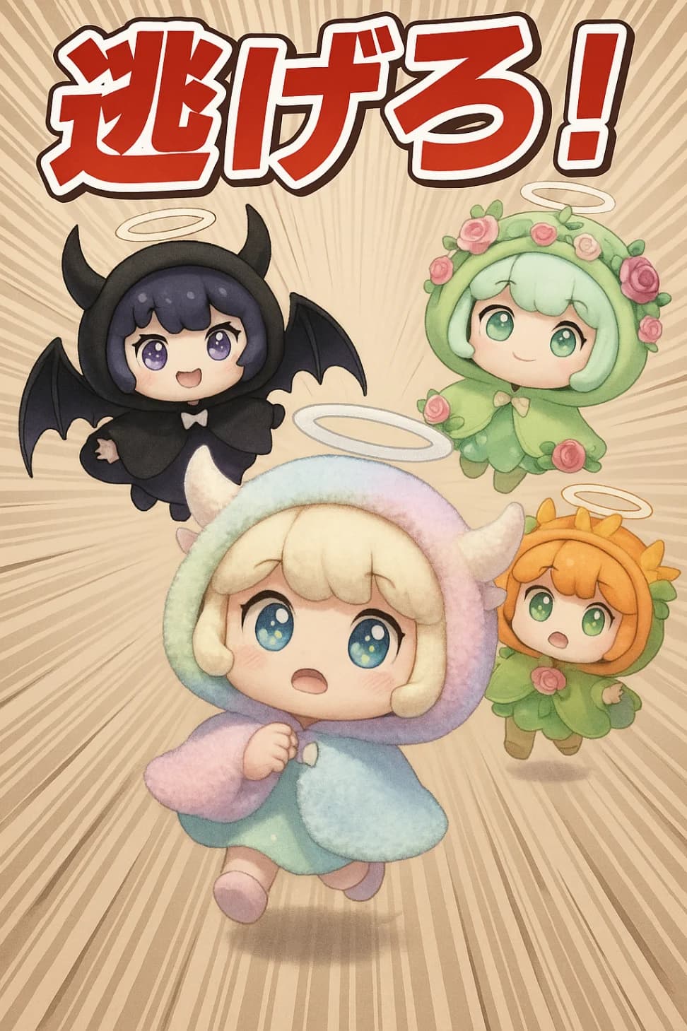 まんまる星人 逃走中