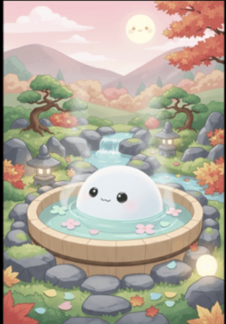 ぷにまる。湯けむり温泉旅