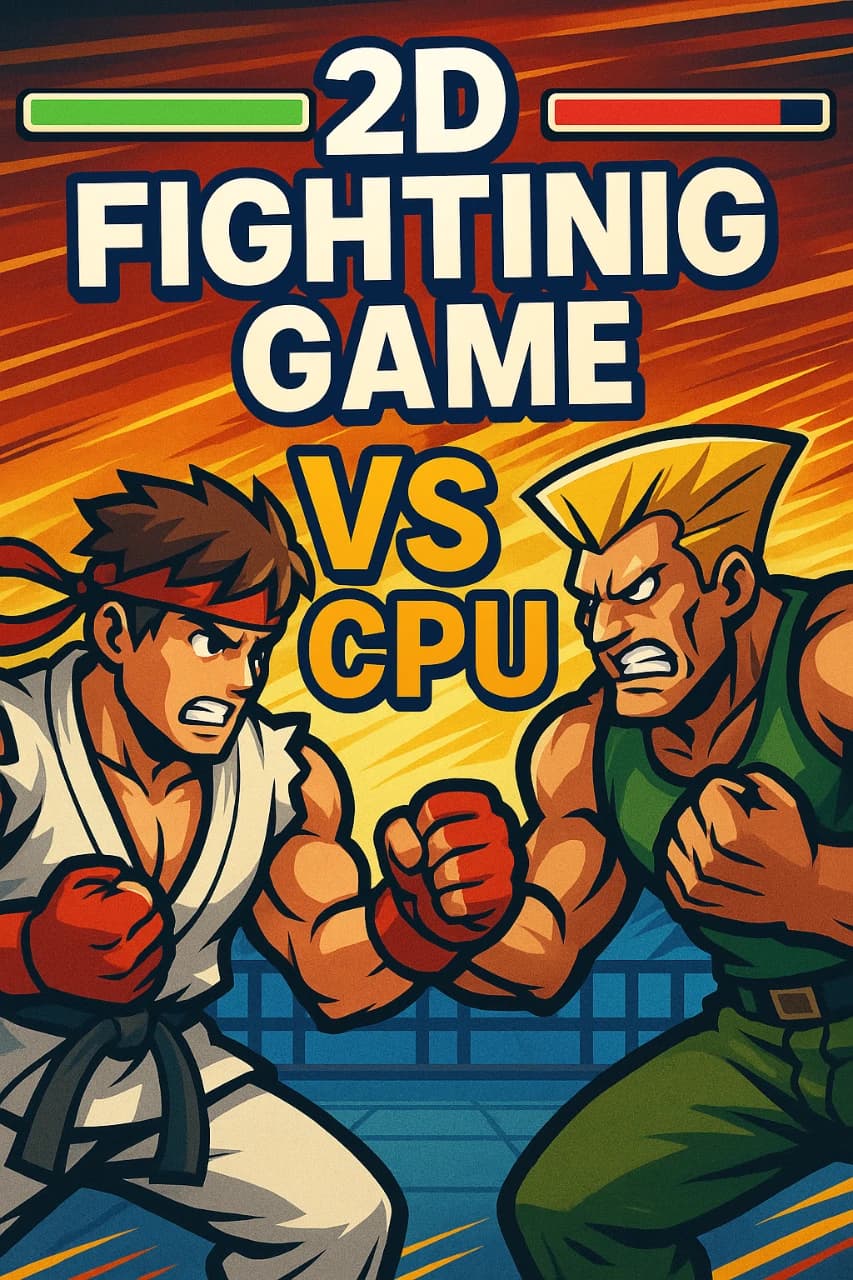 2D Fighting (Sonnet 4.5 ver)