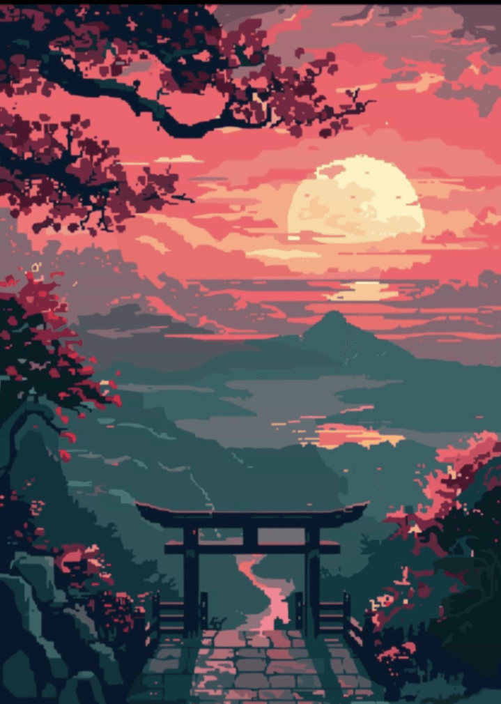 Japanese Torii Background