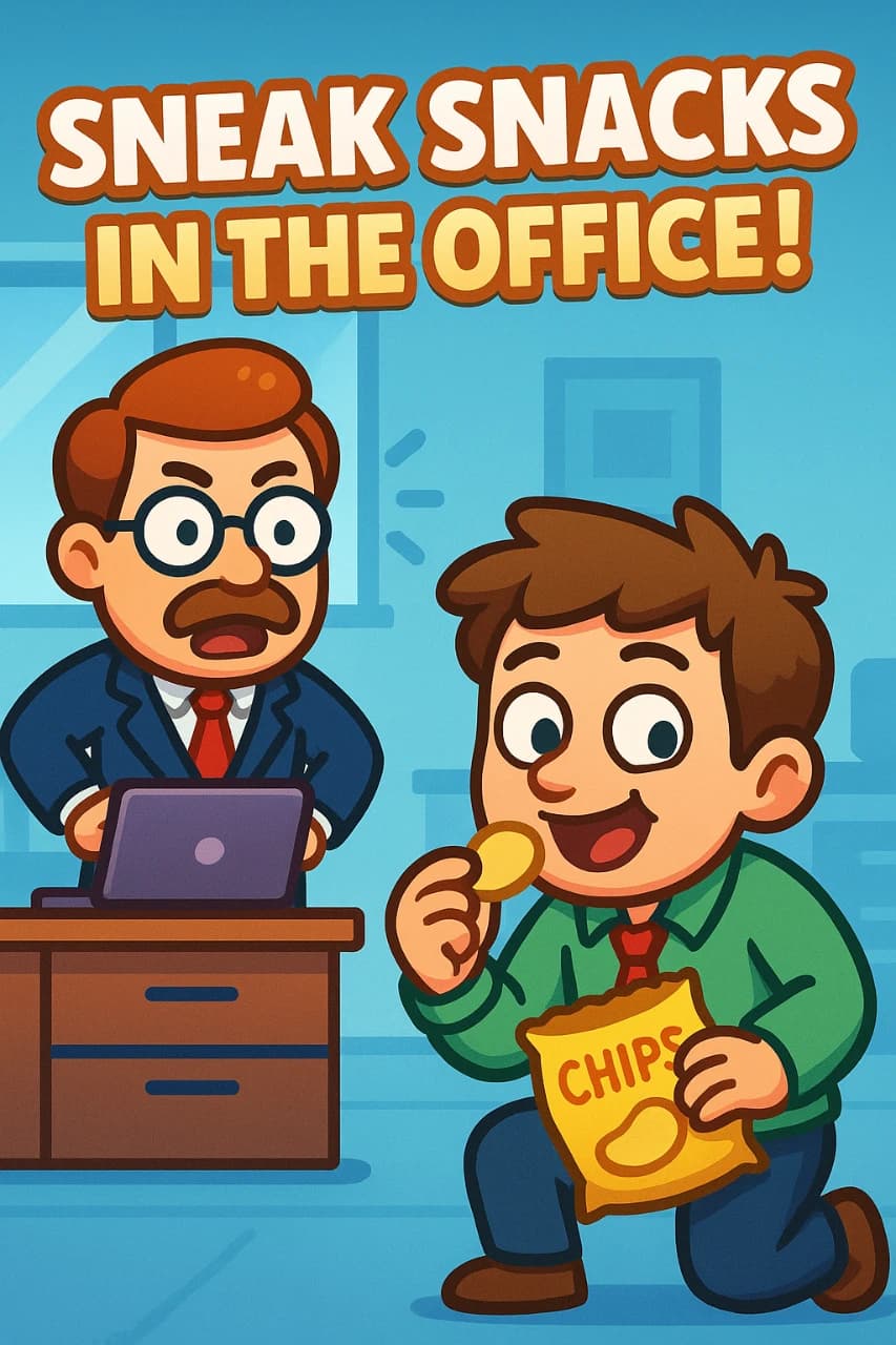 上司にバレずにお菓子食べろ！