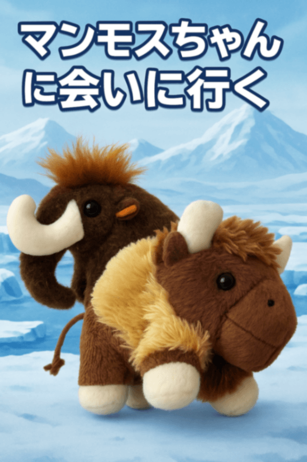 マンモスちゃんに会いに行く