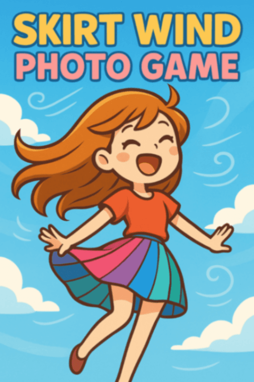 Skirt Wind Photo Game