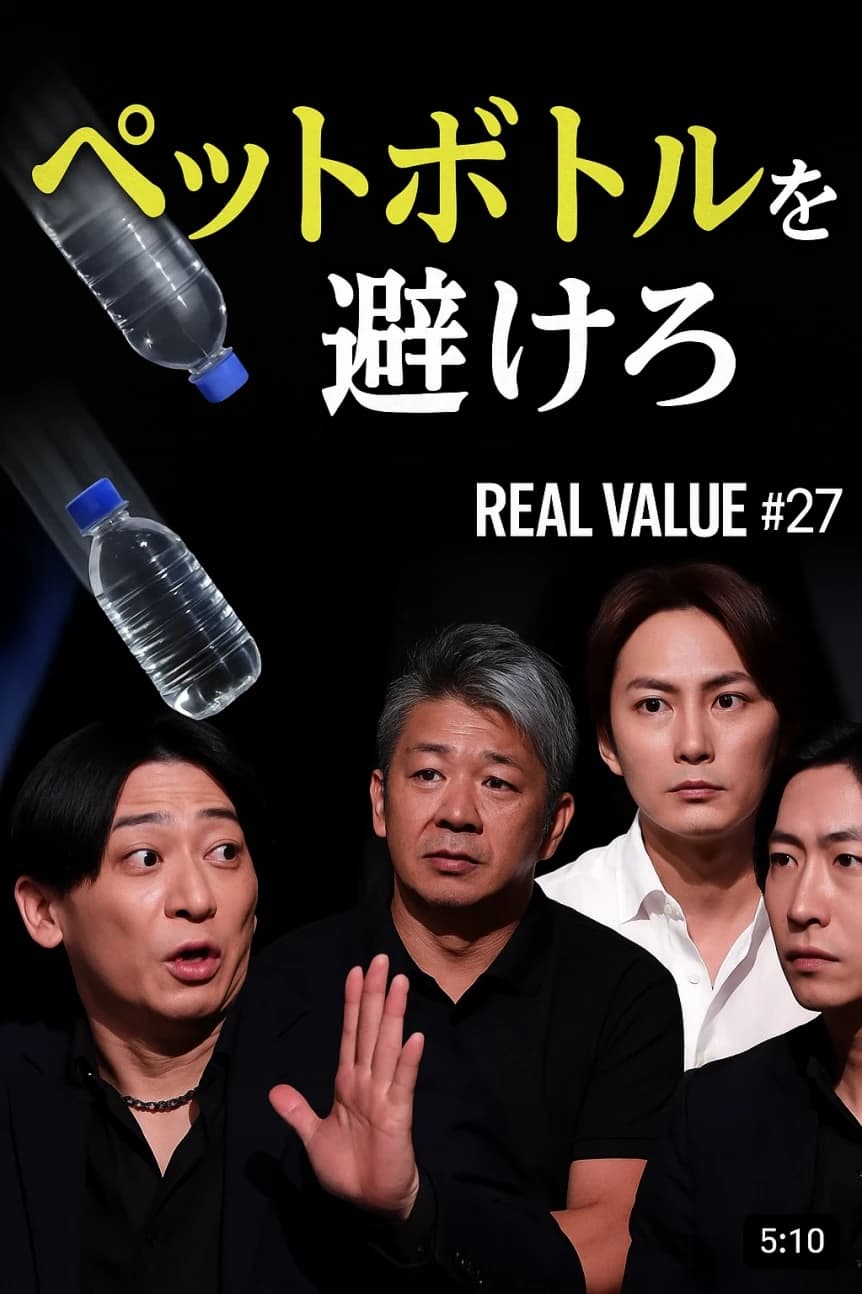 REALVALUEリアルバリュー ペットボトル避けゲーム
