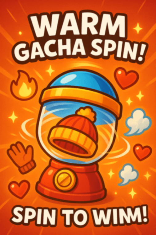 Spinning Warm Glove Gacha
