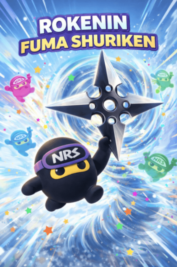 ROKENIN FUMA SHURIKEN!!