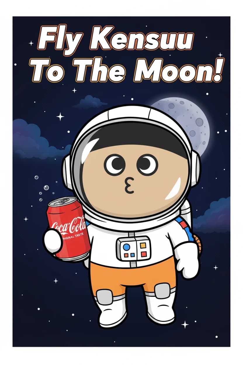 Fly Kensuu To The Moon!