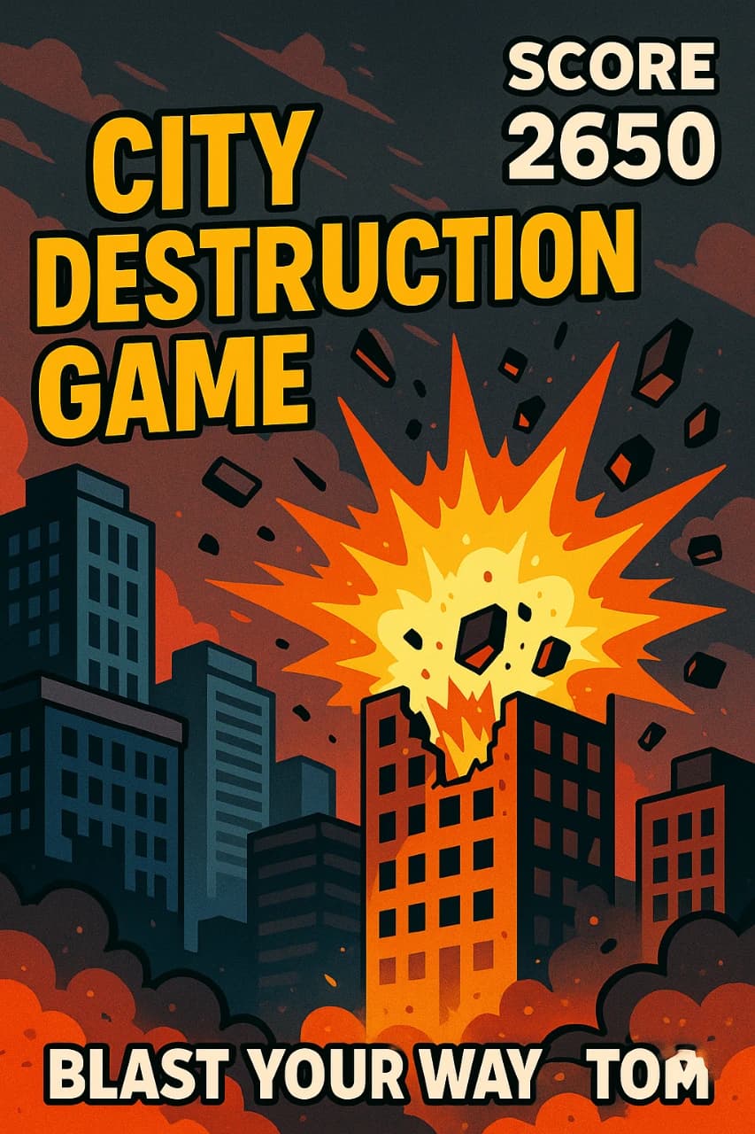 爆弾破壊ゲーム