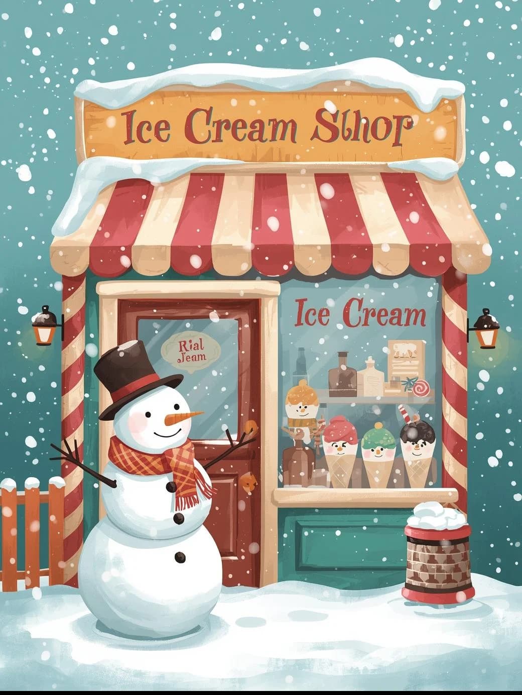 Can you catch the ice cream?