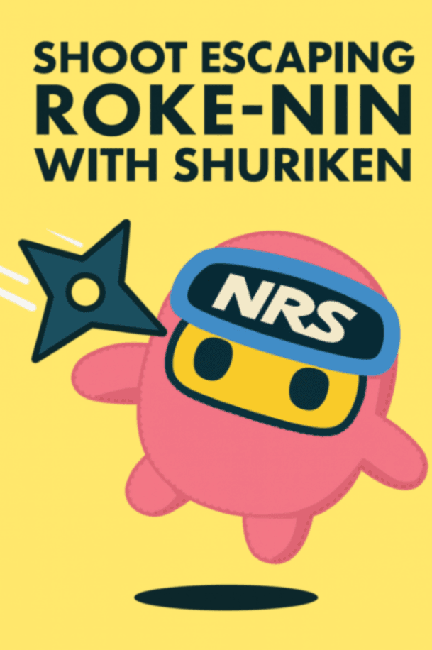 ロケニン大脱走！手裏剣バトル