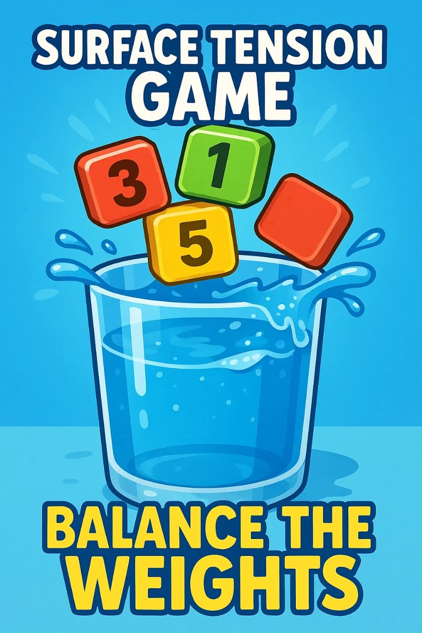 ギリギリ表面張力ゲーム