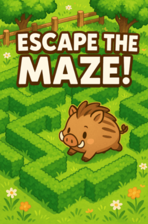 イノシシメイズ