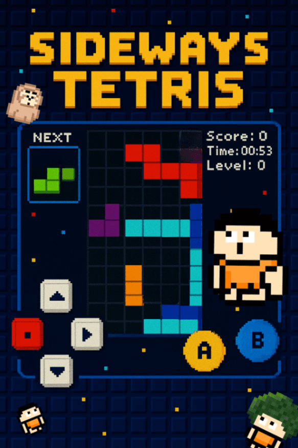 Sideways Tetris
