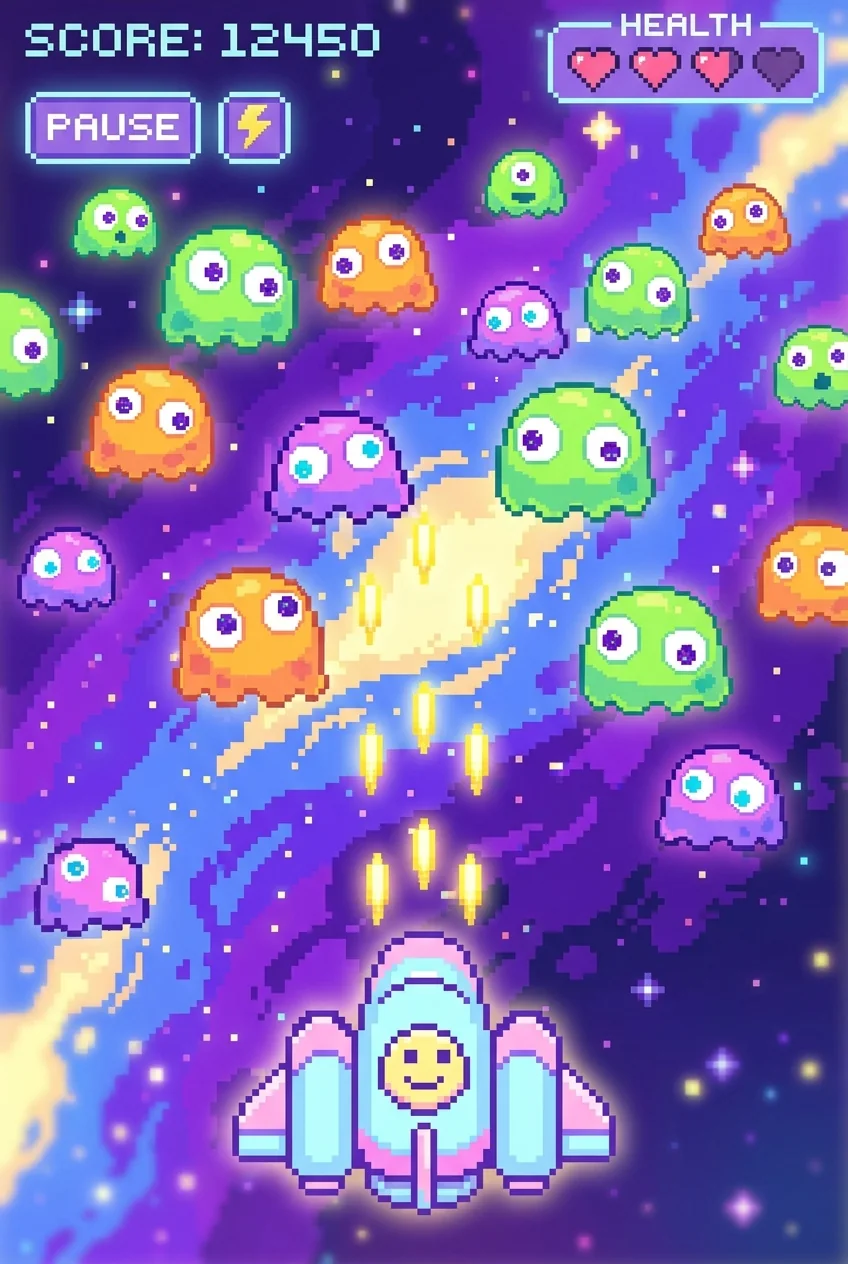 シューティングゲームの制作例