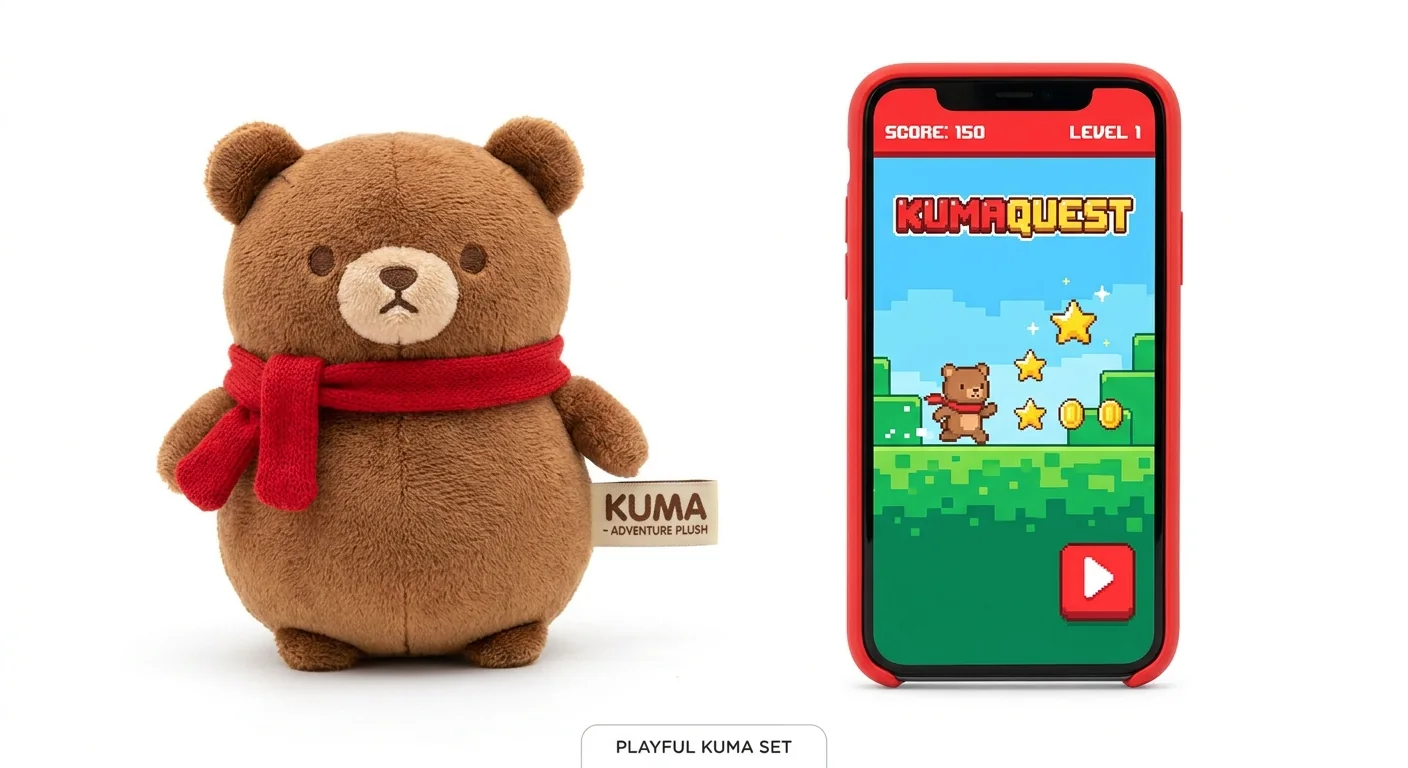 マスコットキャラクターの冒険ゲーム制作例